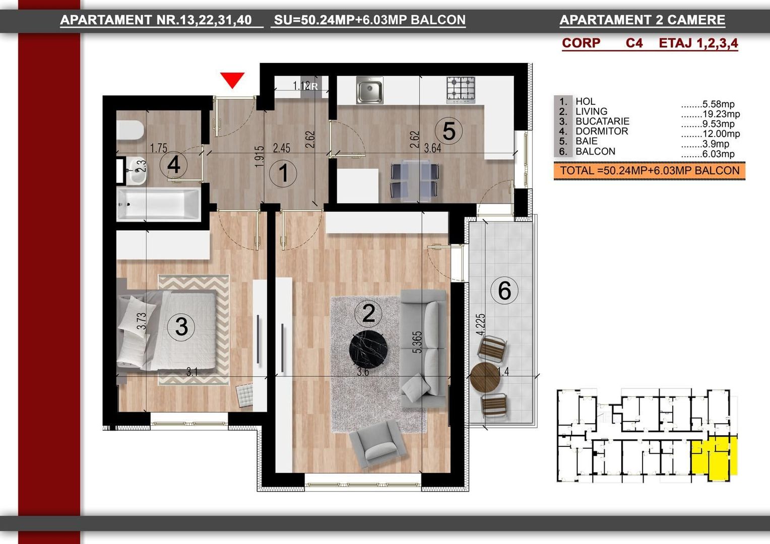 2cam.dec. la aprox. 15min metrou Leonida sau Berceni - Poză 1