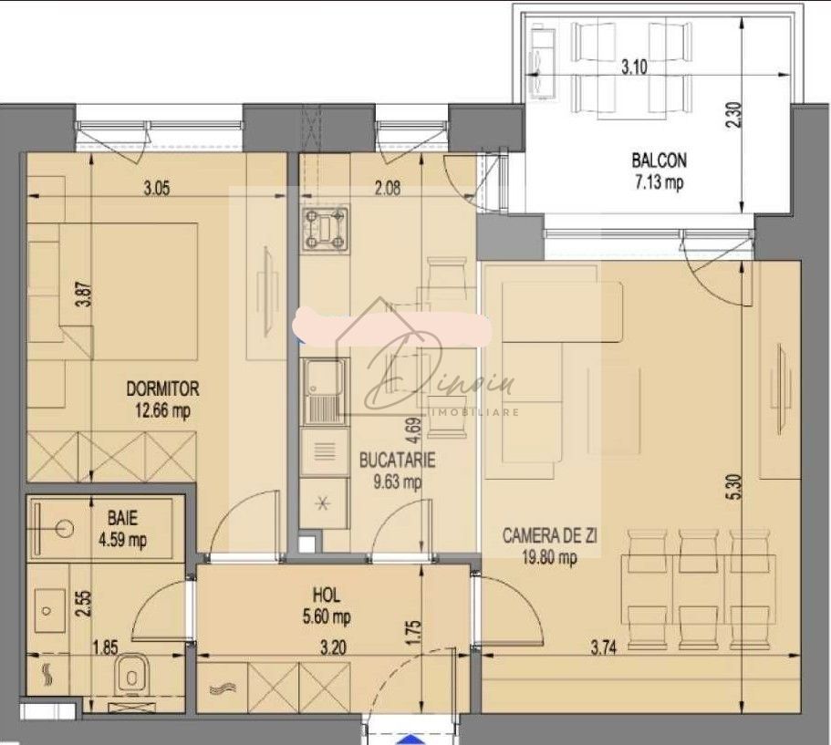 Apartament 2 camere Nusco City I Pipera Aviatiei Aurel Vlaicu I COM 0% - Poză 1