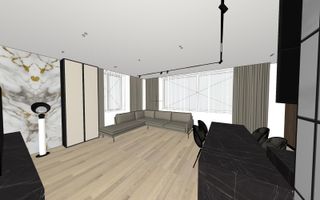 Penthouse nemobilat cu terasa de 18 mp in Campeador Sweet Green - Poză 3