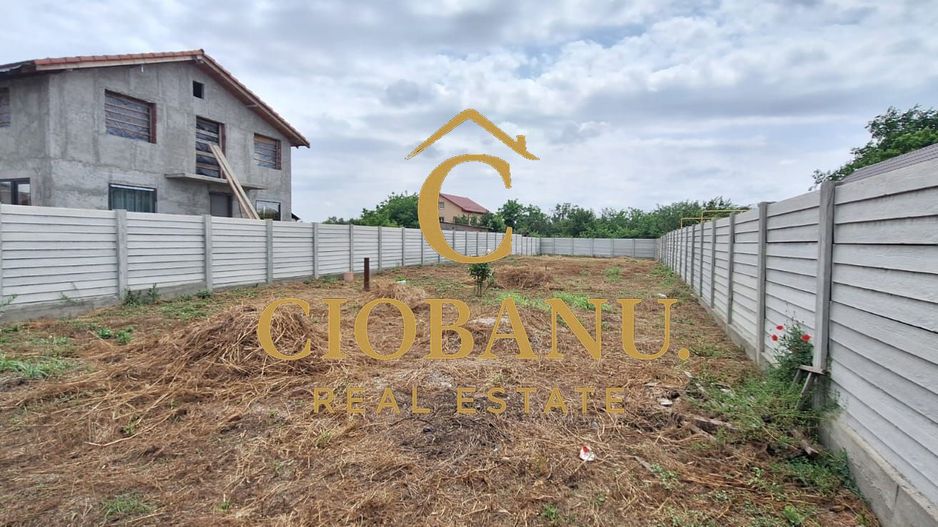 Teren intravilan imprejmuit cu gard de beton de vanzare - Poză 17