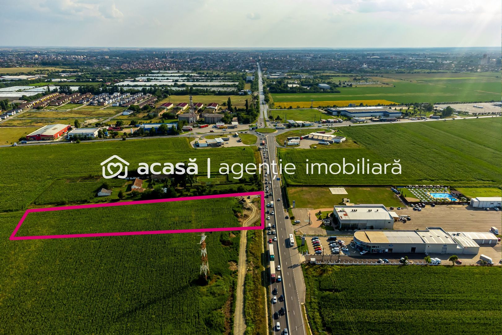 Teren vis-a-vis de reprezentanța Ford Arad - Poză 3