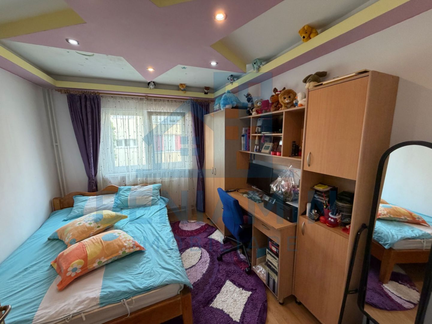 Apartament-3-Camere-Decomandat-56mp-Utili-Balcon-Etaj 3-Astra - Poză 3