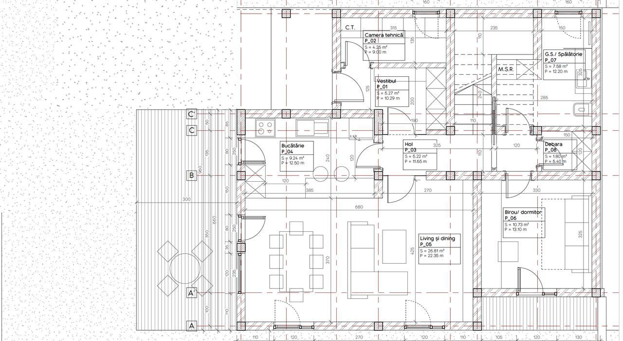 Vanzare Vila individuala P+1 2026 Mogosoaia - str. Poieni Ilfov - Schiță 6