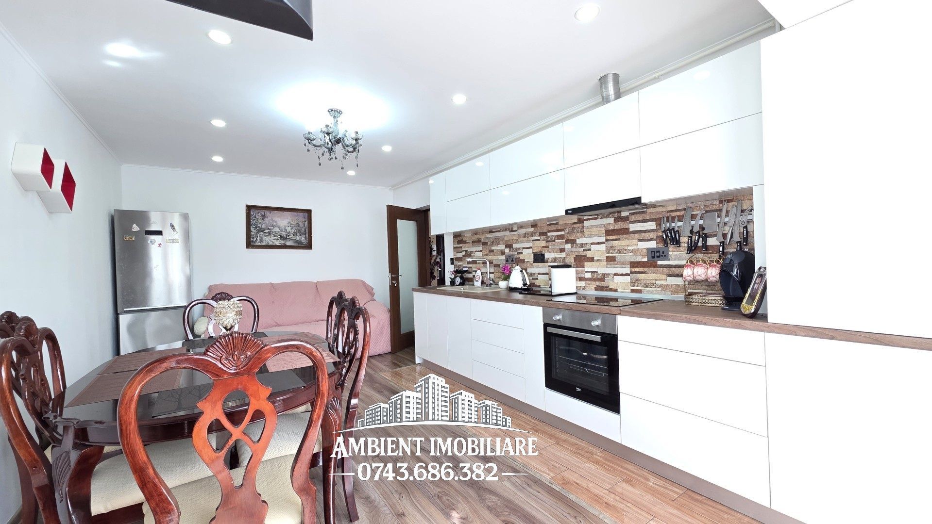 Apartament cu 2 camere (modificat in 3 camere), VASLUI - zona Nord; - Poză 3