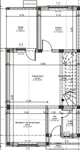 Sacalaz, 1/2 Duplex pe Etaj, 4 Camere,2 Bai,Terasa Acoperita - Poză 21
