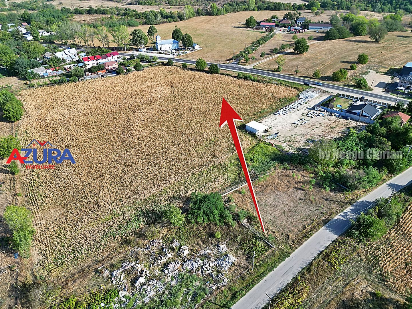 AZURA Imobiliare - Teren la DN7 langa Gaesti, Crangurile - Badulesti - Poză 10