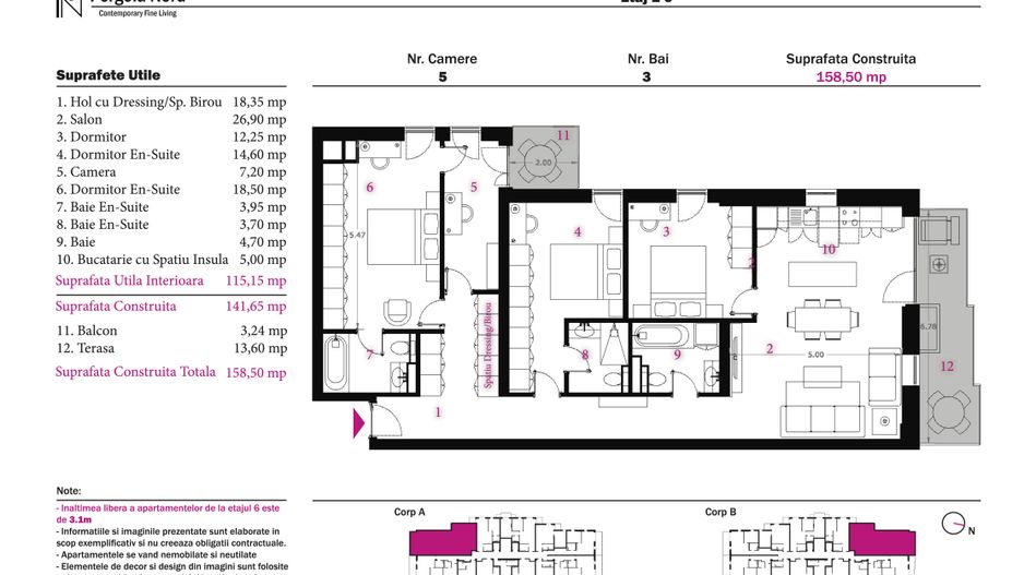 Apartament Tip I, etaj 1 - 6 - Poză 2