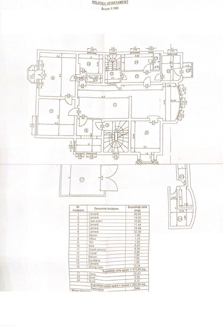 Vanzare apartament in Vila 170mp zona 1 Mai Casin - Poză 6