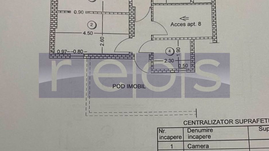 VANZARE MANSARDA 3 CAMERE ICOANEI- DUMBRAVA ROSIE | RENOVATA | 32 MP - Schiță 18