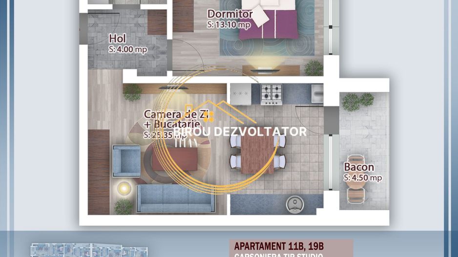 Ansamblu premium|Investitie TVA 9% Finisaje premium Pallady titan ikea - Schiță 2