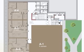 Apartament superb cu 4 camere și terasă de 160 mp | Calea Aradului - Poză 11