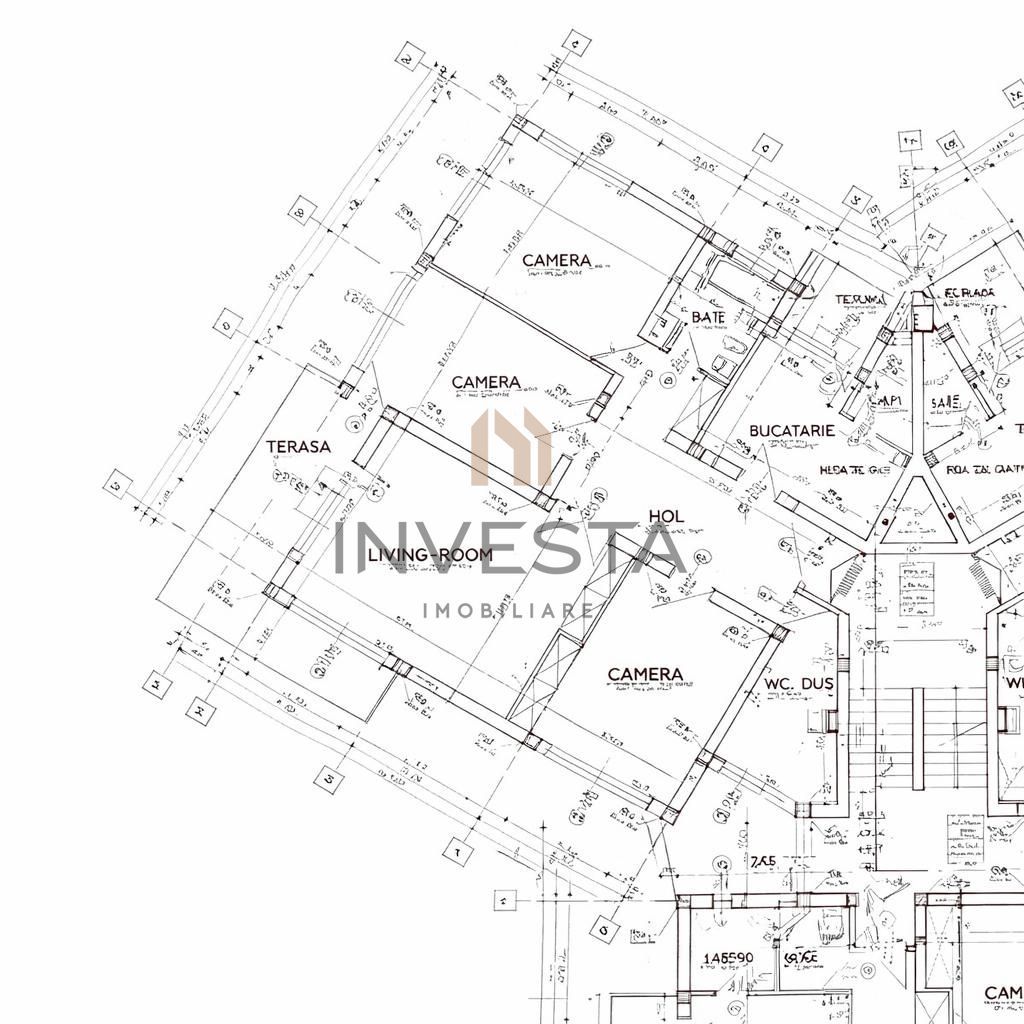 Apartament exclusivist, 4 camere - garaj inclus - zona Hasdeu - Schiță 13