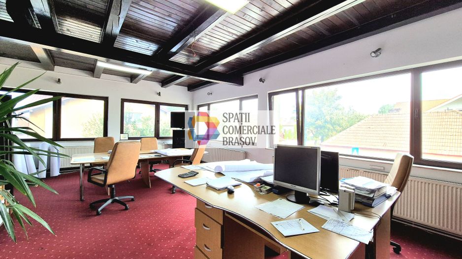 Spatiu birouri de închiriat Brașov 300 mp # spatii-comerciale-brasov.ro - Poză 2