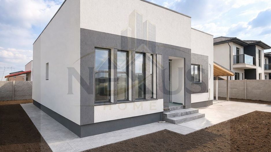 Casă P+1 , 4 camere, 128 mp utili, teren 411 mp – Berceni, Aviatorilor - Poză 1