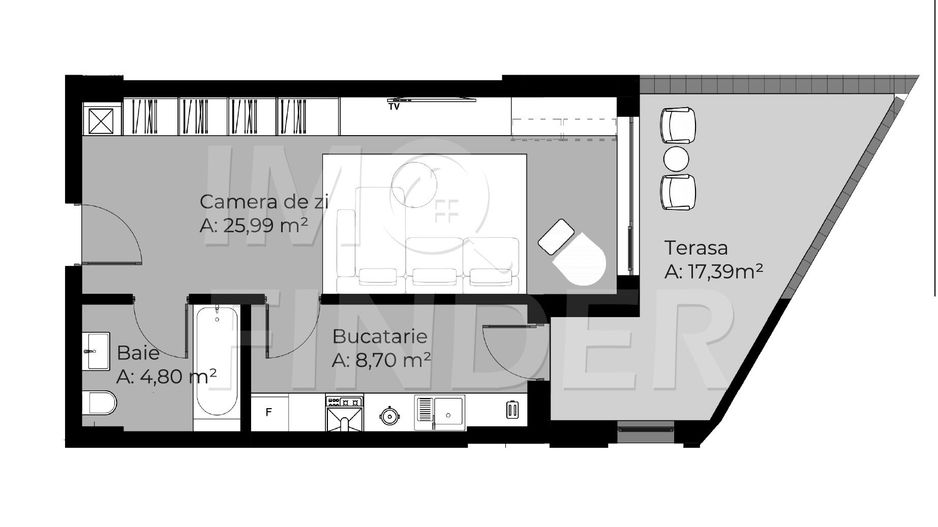 COMISION ZERO- Vanzare o camera, decomandat, zona Soporului - Poză 2
