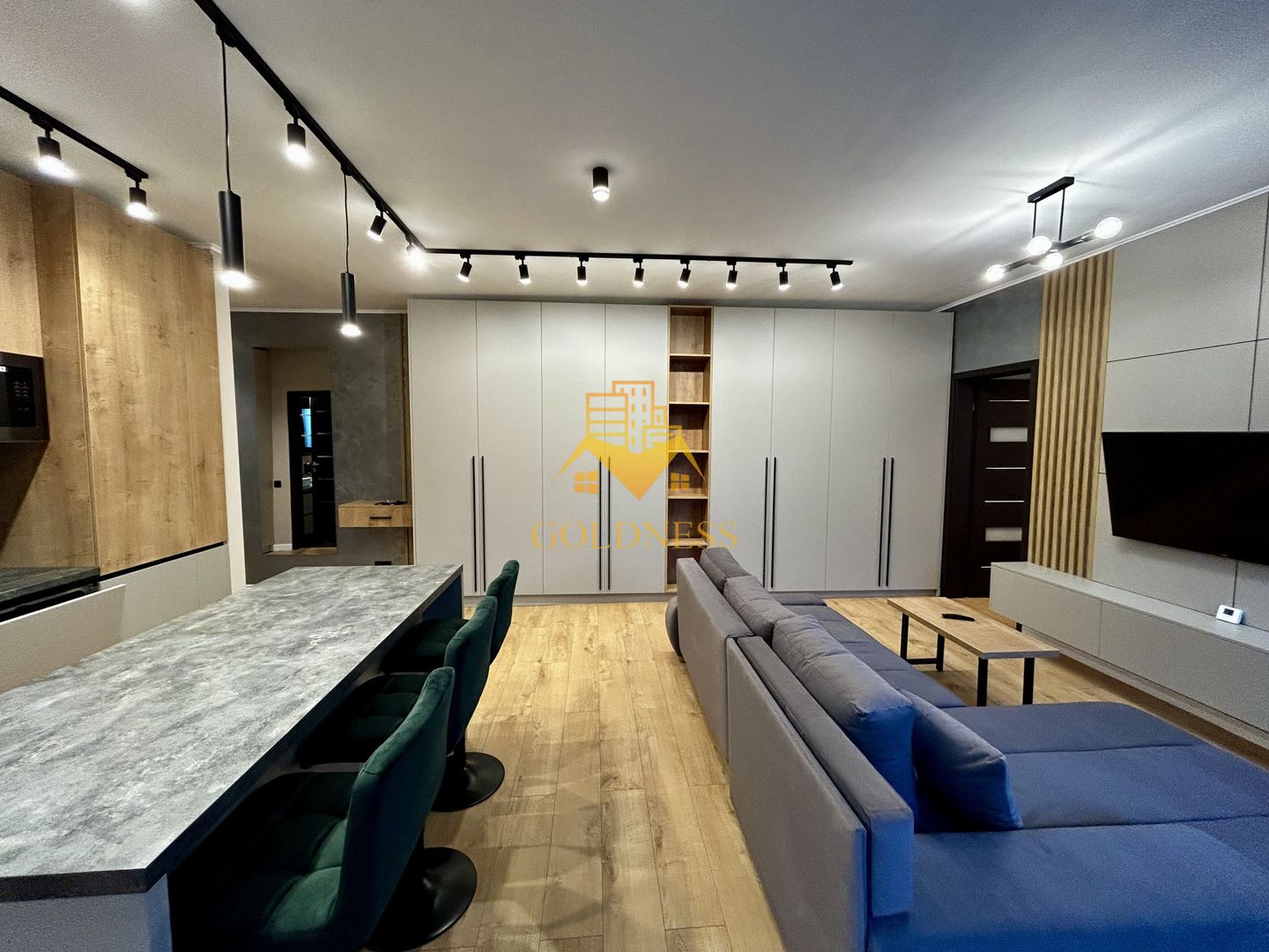 3 camere open space, Premium, Parcare, Curte, Mega Image, Borhanci - Poză 4