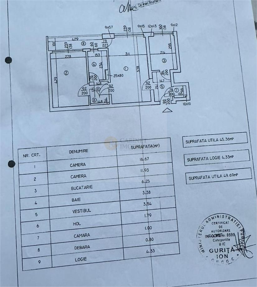 | Romancierilor | etaj intermediar | 50mp | Balcon generos | - Poză 7