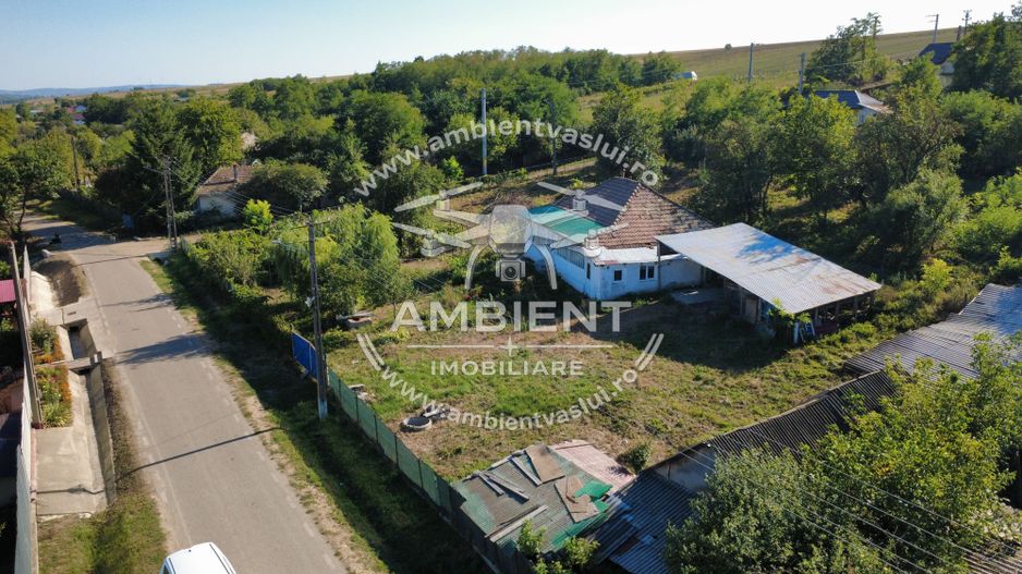 TEREN INTRAVILAN 3.300 mp, deschidere 60 m, sat DELEA - VASLUI; - Poză 2