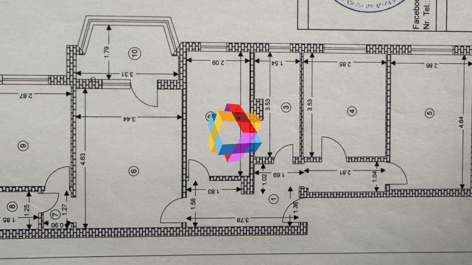 Apartament cu patru camere, zona Grivitei - Onix 85 MP - Poză 9