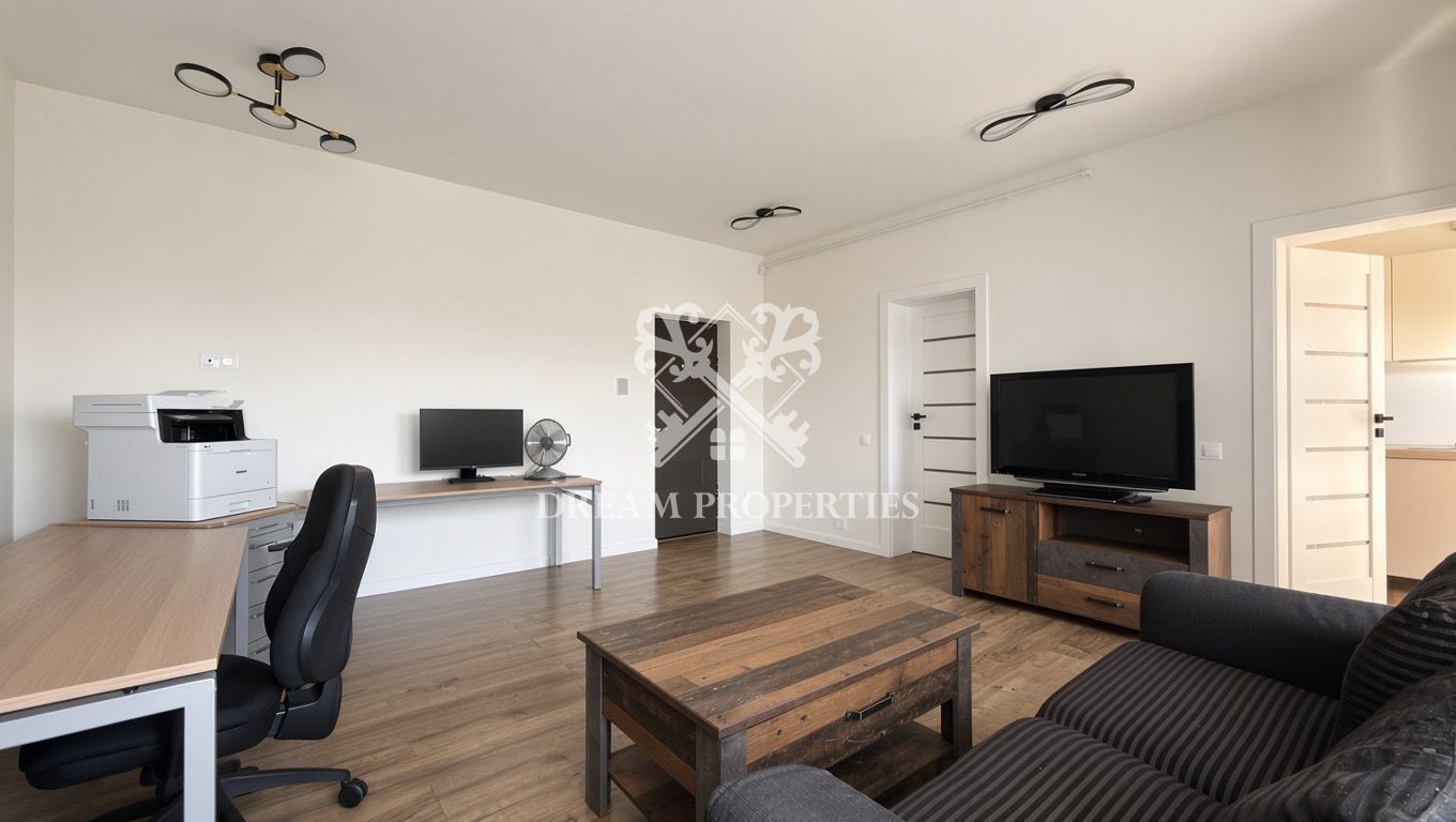 Apartament cu o camera de închiriat, balcon, parcare,  Jucu-Herghelie - Poză 1