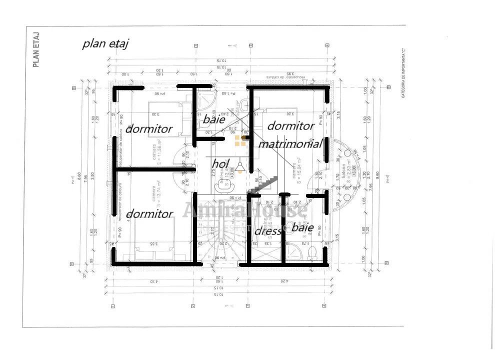 Casa individuala, teren 700 mp, semifinisata, Dezmir zona str Closca - Poză 4