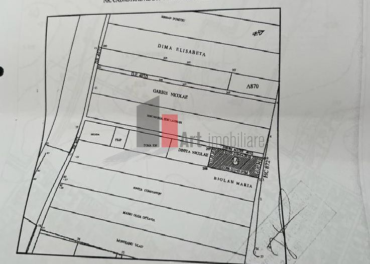 Teren Intravilan  Voluntari Matei Milo - Schiță 3