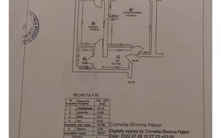 Apartament || 2 camere 69 mp || Pipera || Ivory Residence - Schiță 14