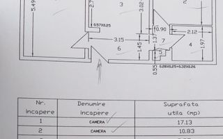 2 camere Lujerului (7min metrou Lujerului) - Schiță 7