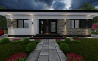 Casa la rosu 150m2 in Mocira MM teren 5,5 ari - Poză 3