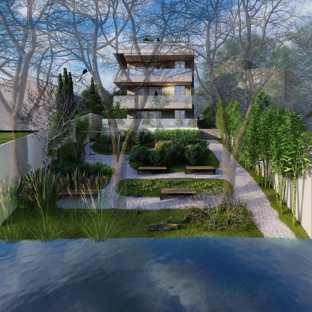 Apartament 3 camere cu gradina privata si vedere spre lac - Poză 3