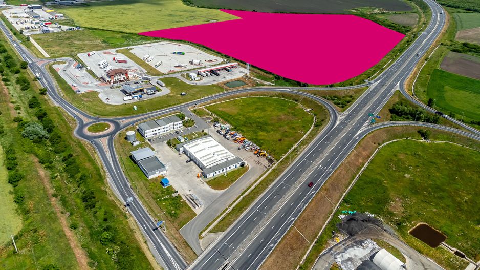 Investiție strategică: Teren cu PUZ pentru un parc logistic - Poză 1