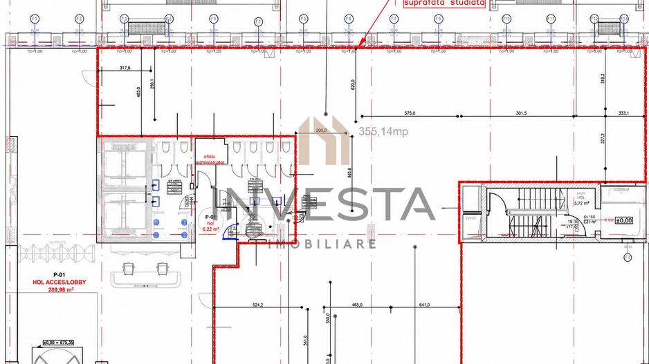 Spatiu de inchiriat de 400 mp, zona premium, Record Park - Schiță 14