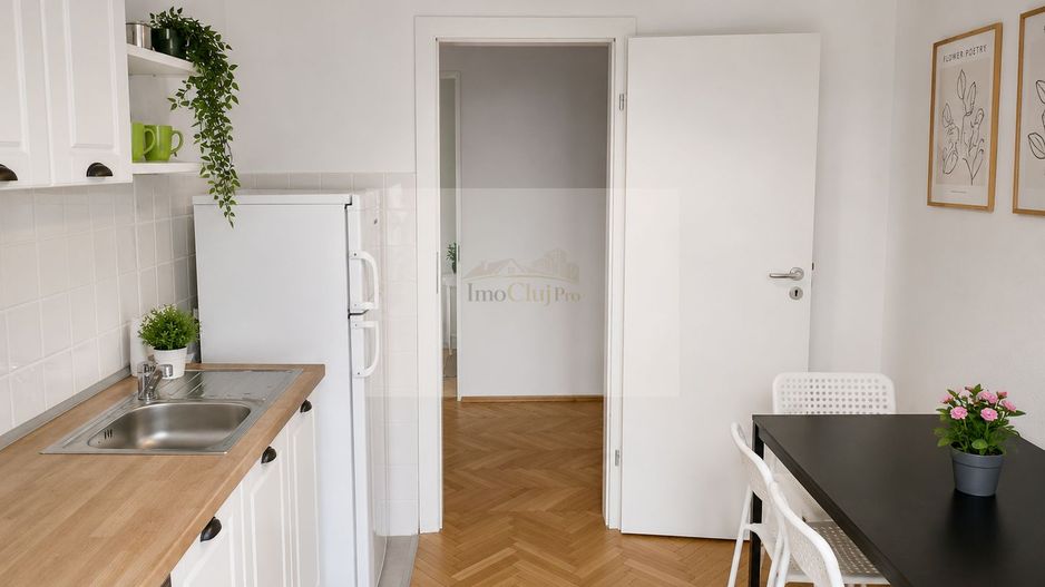 Închiriere apartament 3 camere,2 băi-etaj 2/4 | Mănăștur – McDonald's - Poză 6