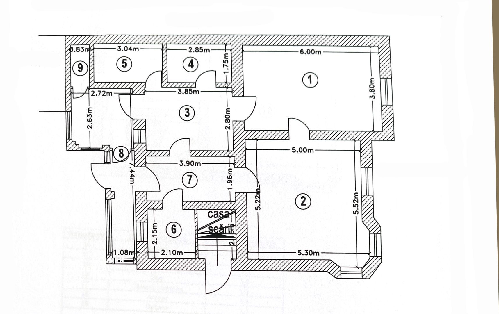 Apartament la casa, parter, langa stadionul Gloria si Tichindeal, comision 0% - Poză 15