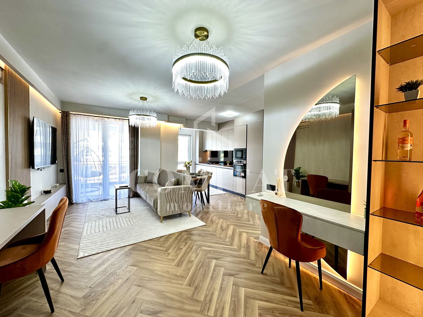 Apartament ultrafinisat | Etaj intermediar | Zona Str Tineretului - Poză 1