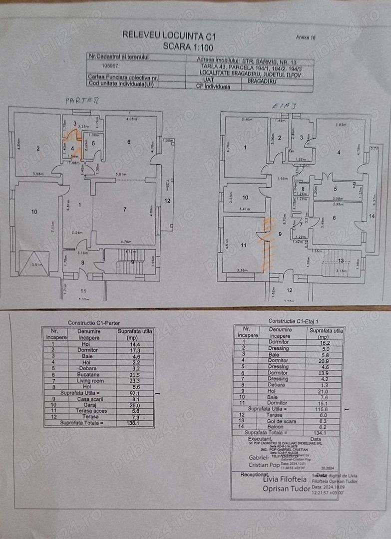 De vanzare casa 270mp, teren propriu, mansarda locuibila, Bragadiru - Poză 10