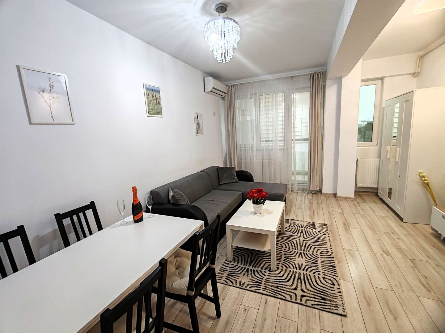 2 Camere | Centrala Proprie | An 2019 | Mobilat-Utilat | La Cheie - Poză 2