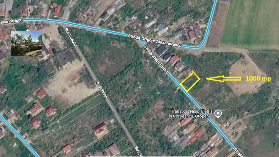 De vanzare teren 1000 mp PERIS | Toate utilitatile | Zona linistita - Poză 1