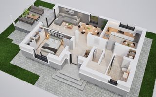 Casă individuală cu grădină generoasă – confort, spațiu și eleganță - Poză 3