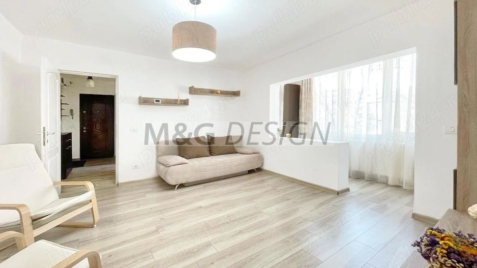 2 camere Aradului etaj 2 cu centrala proprie - Poză 1