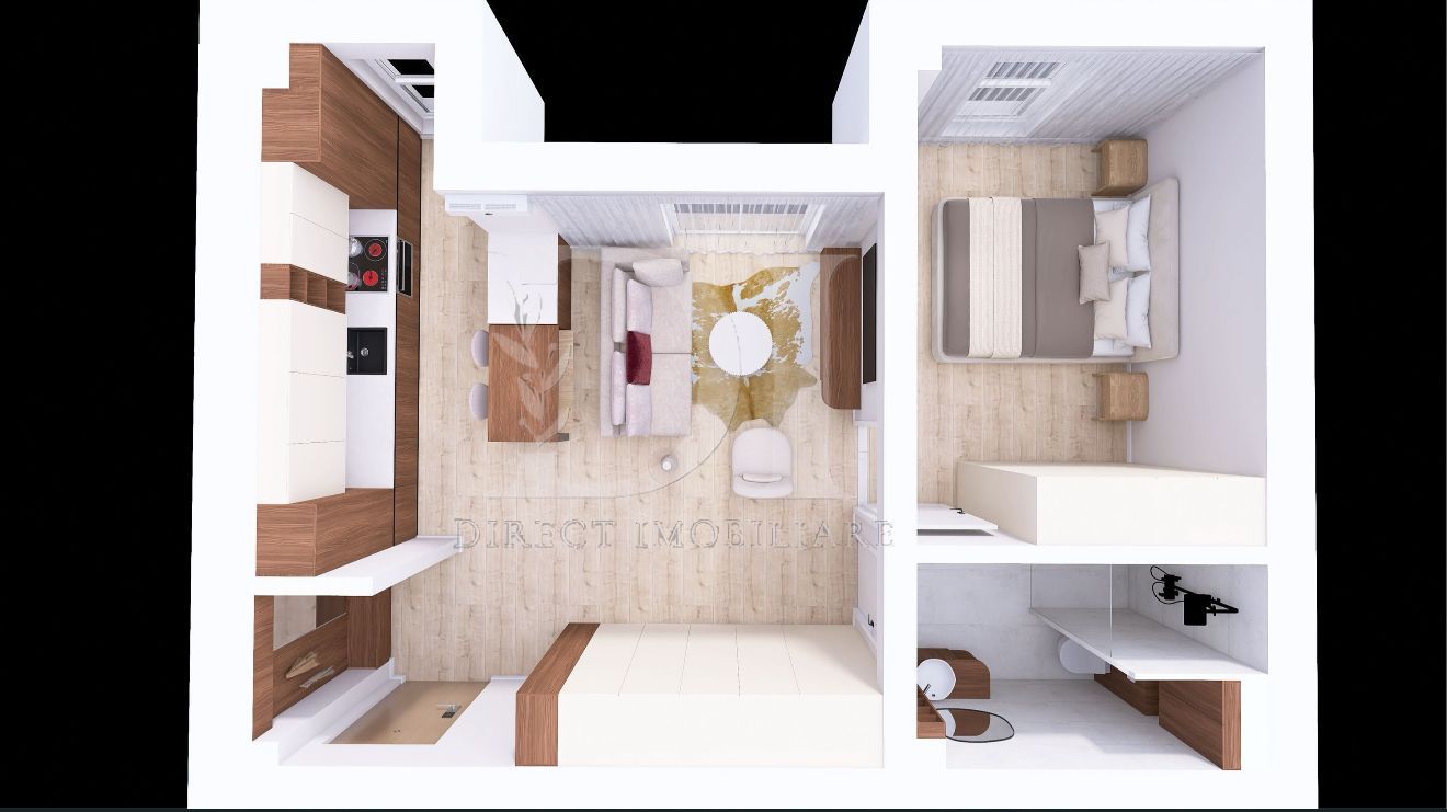 Apartament semifinisat / Zona Someșului , Florești - Poză 7