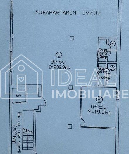 Spatiu Comercial de inchiriat, 238 mp utli, zona Calea Dumbravii - Schiță 9