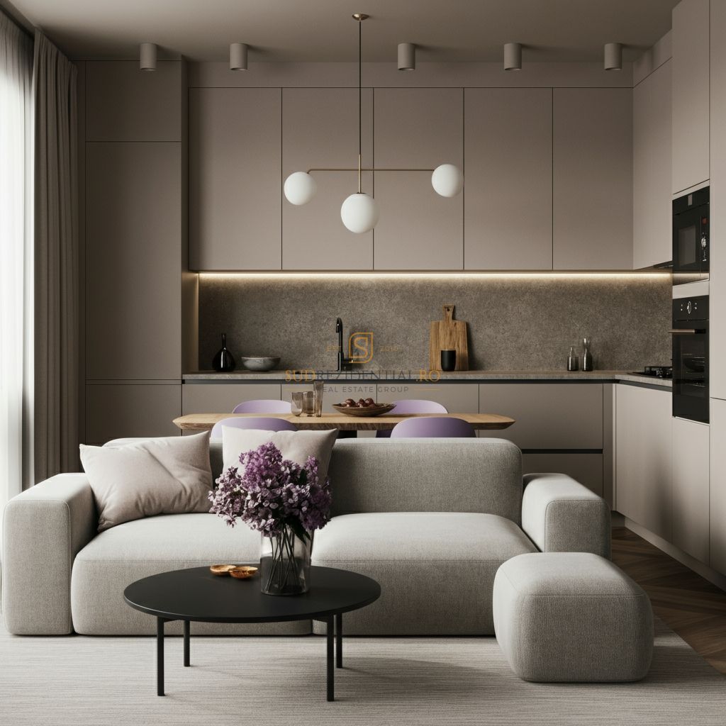 Apartament spatios de vanzare, tip studio - Biruintei,Popesti-Leordeni - Poză 3
