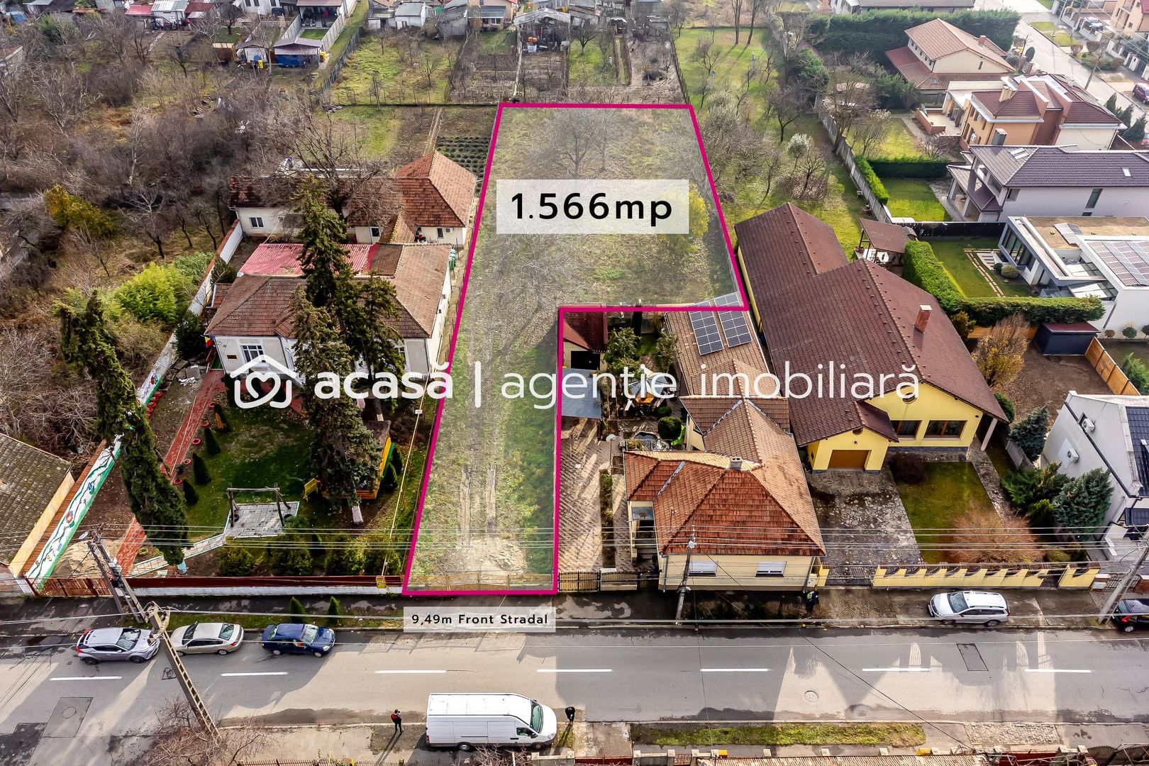 Teren construcții,  1566 mp Strada A. Milan Tabacovici, Aradul Nou - Poză 1