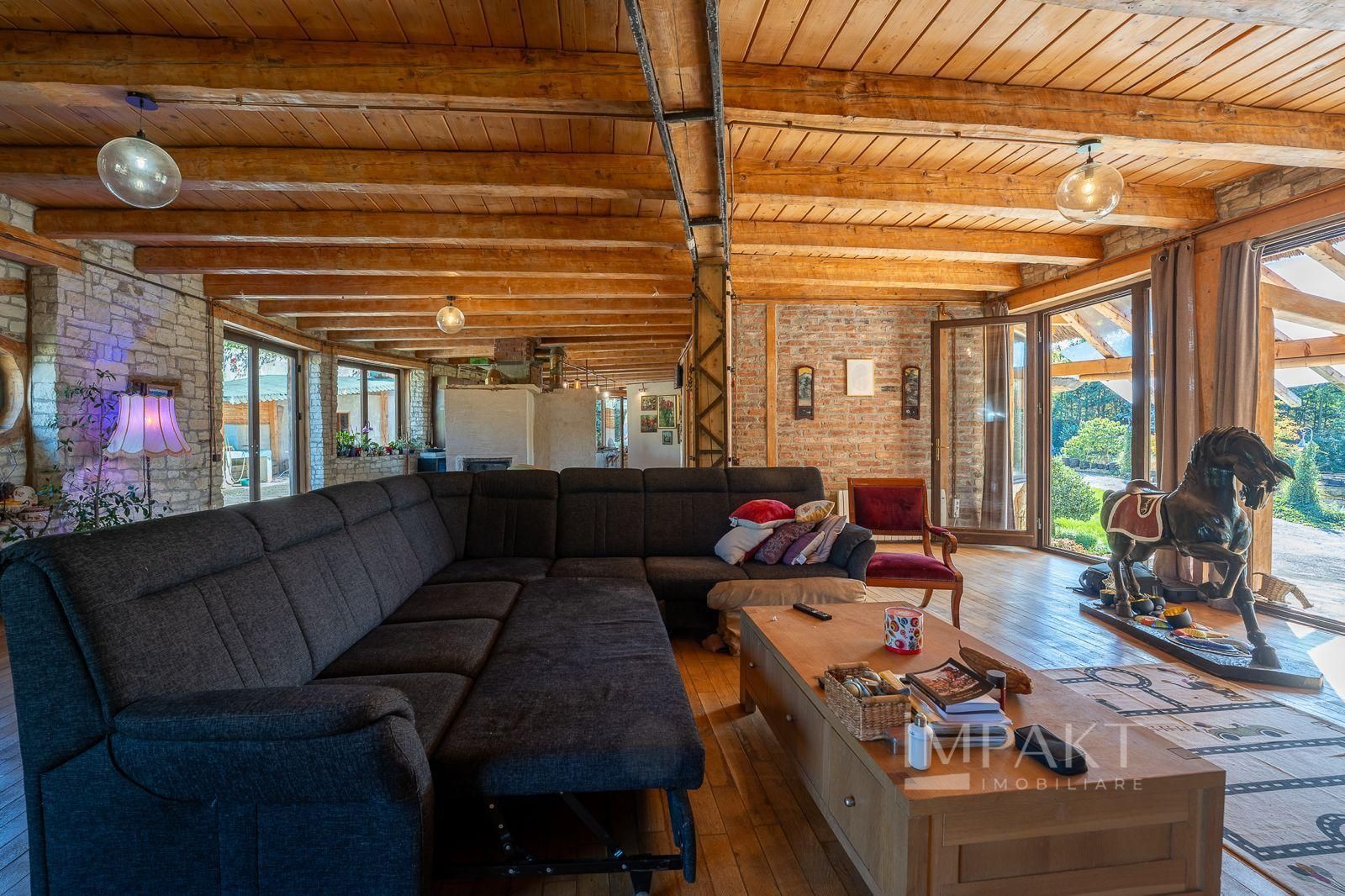 De vanzare casa unica pe teren de 3400mp, cu iaz si gradina - Borhanci - Poză 8