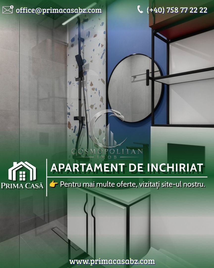 Apartament de inchiriat zona N. Balcescu finisaje de lux totul nou - Poză 1