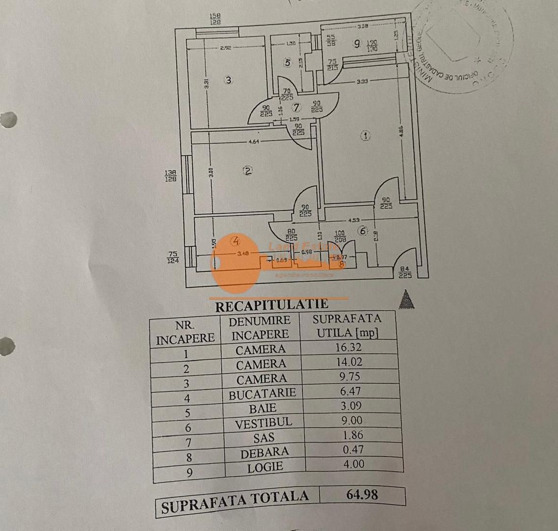 Apartament 3 camere – Colentina, 65 mp utili, renovat, gata de mutare - Schiță 16