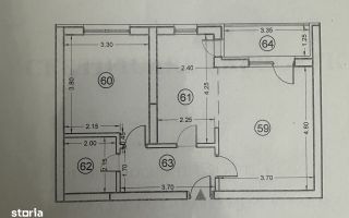 2 Camere - 56MP | Decomadat - Bloc Nou 2017 | 21 Residence - Poză 15
