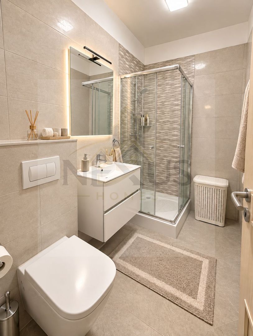 Apartament 3 camere modern - Mobilat si Utilat - Metrou - Parcare - Poză 13