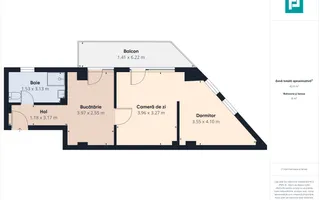 Apartament cu 2 camere | Etaj 2 | Zona Aradului - Poză 12